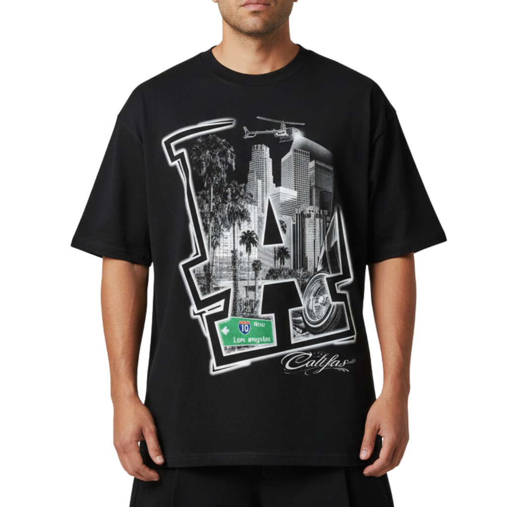 TFashion Graphic Tee - Los Angeles 10 West